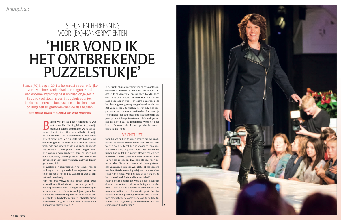 Steun in een inloophuis
