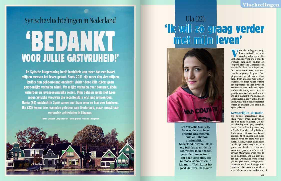 Syrische vluchtelingen in Nederland