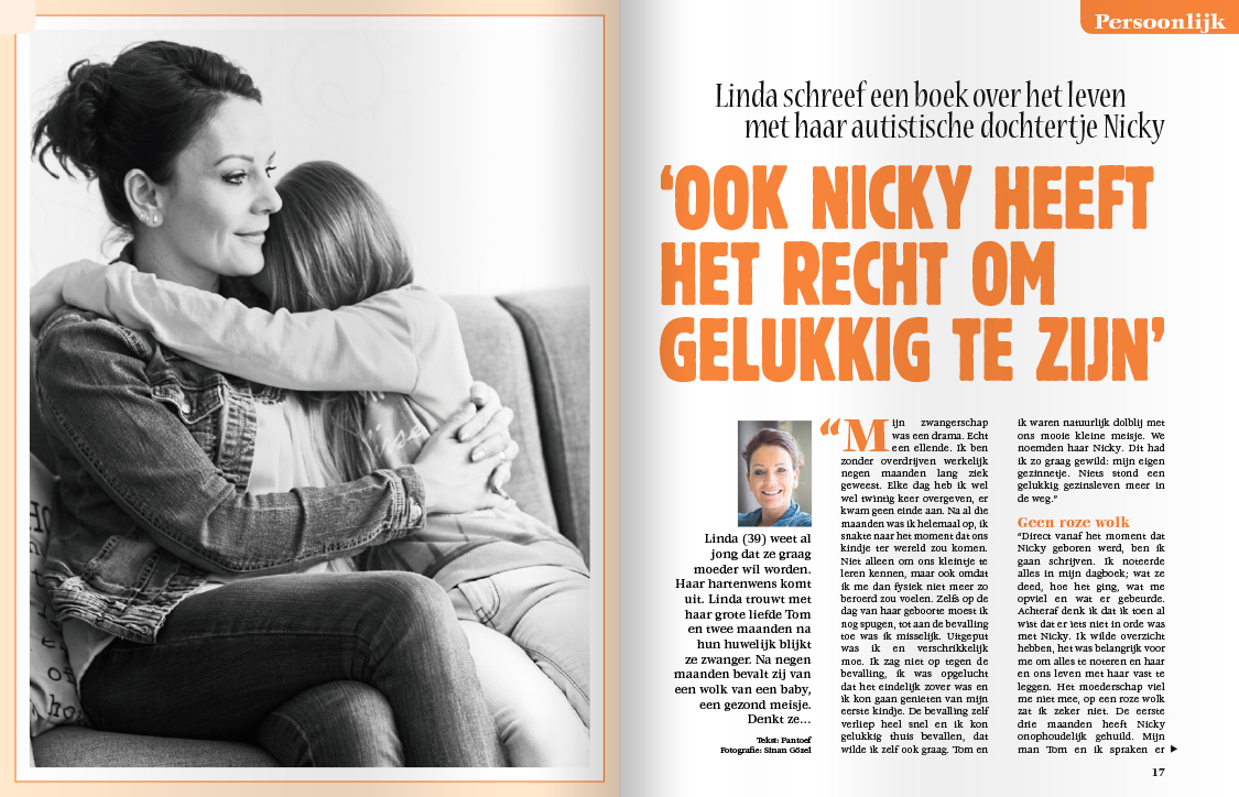 Dochter met autisme