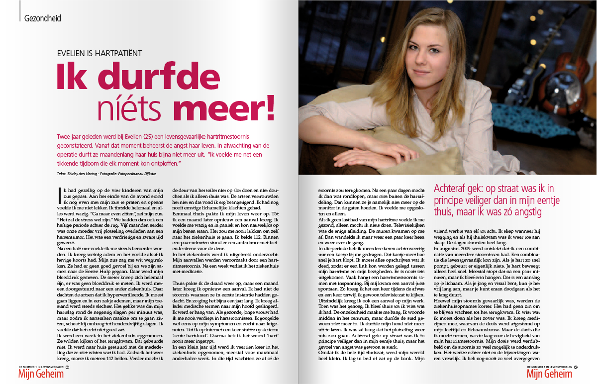 Jong en hartpatiënt